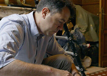 Hugues Losfeld de passage dans Des