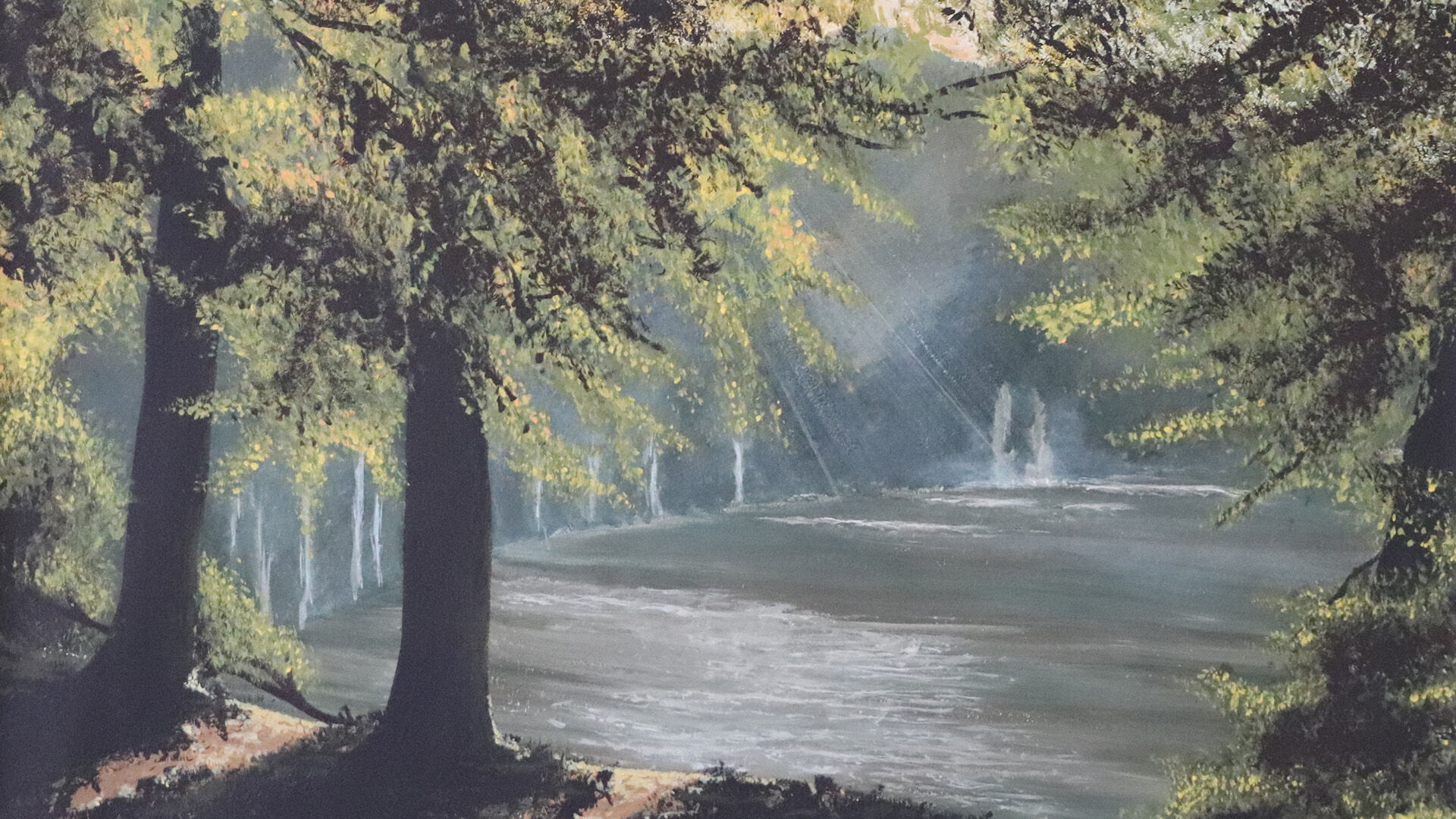 Le peintre en d�cor d'int�rieur