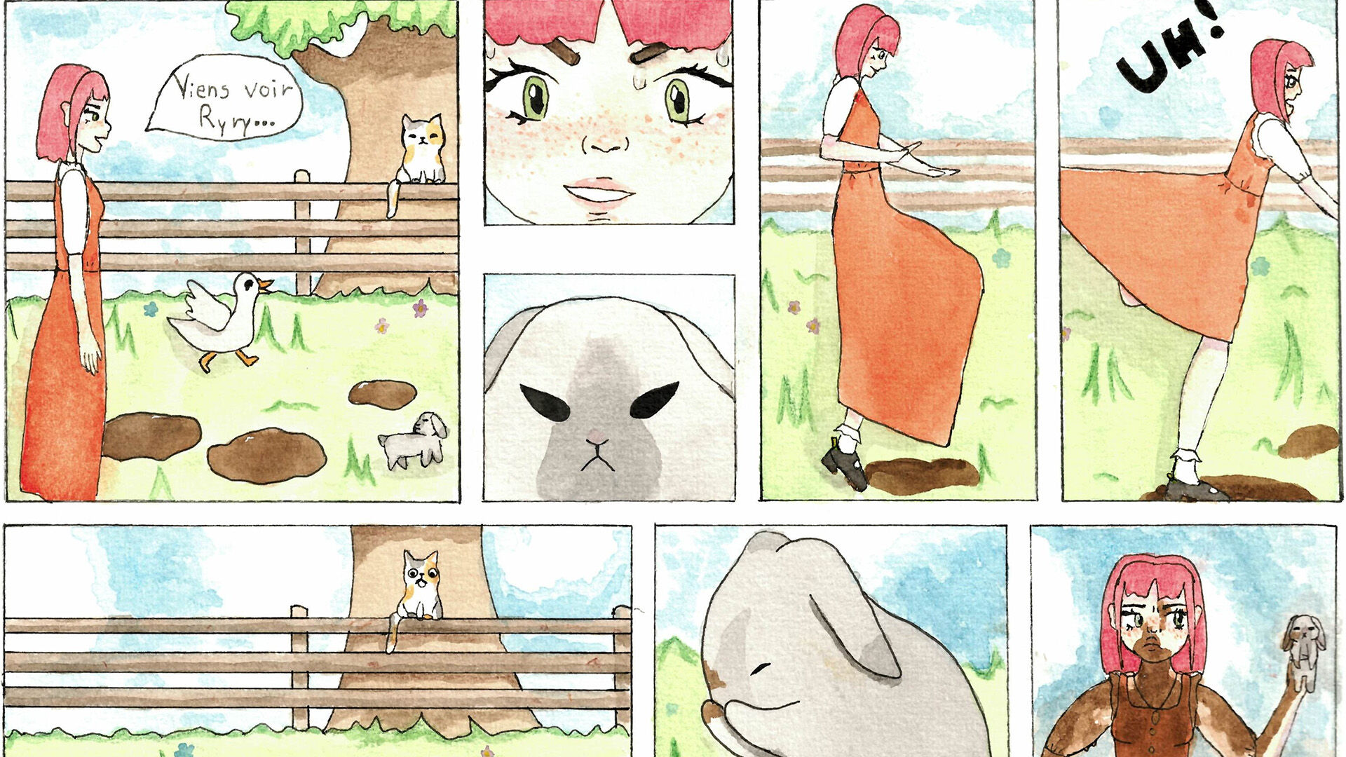 Cration d'une planche de BD
