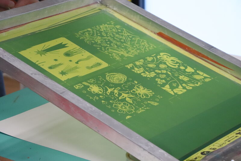 S�rigraphie des pr�pas