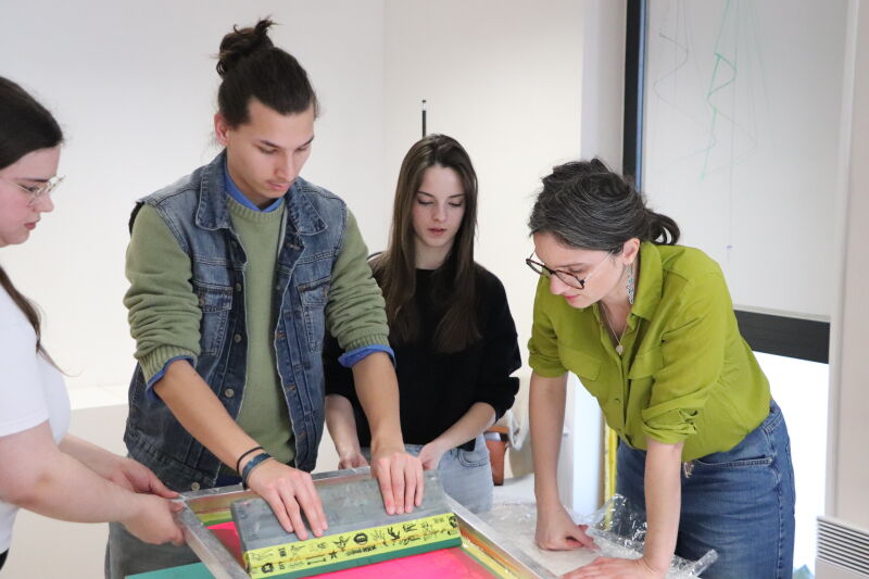 S�rigraphie Ecole Blot