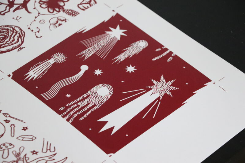 Impression s�rigraphie Ecole Blot