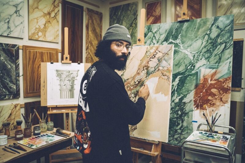 Techniques de la peinture d�corative