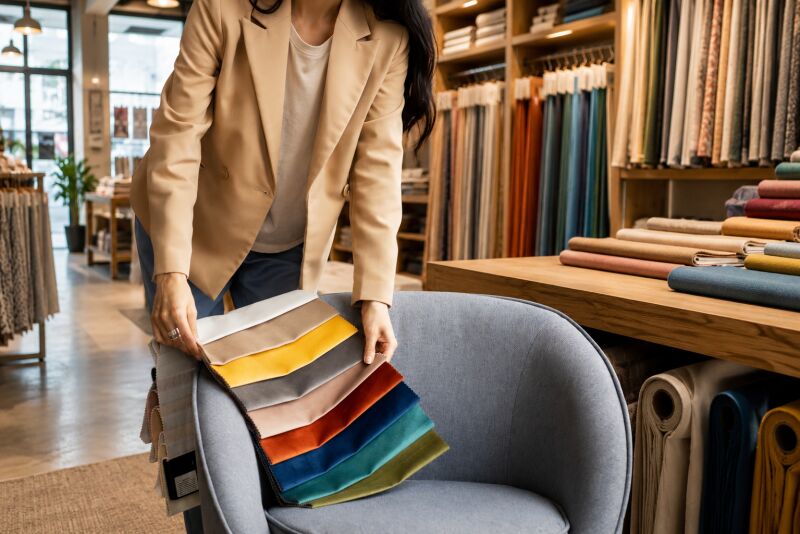 Choix des textiles Blot