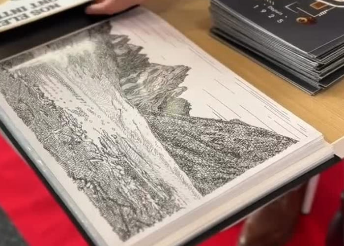 exemple de dessin réalisé en prépa arts à Blot