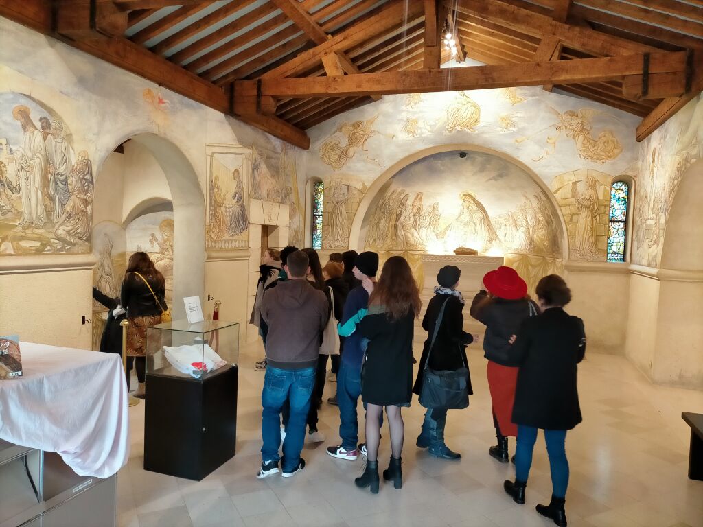 Visite de la Chapelle Foujita